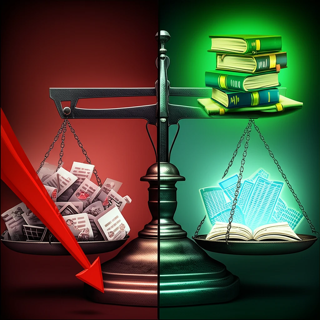 간편장부 작성의 예시와 필요성 강조 이미지