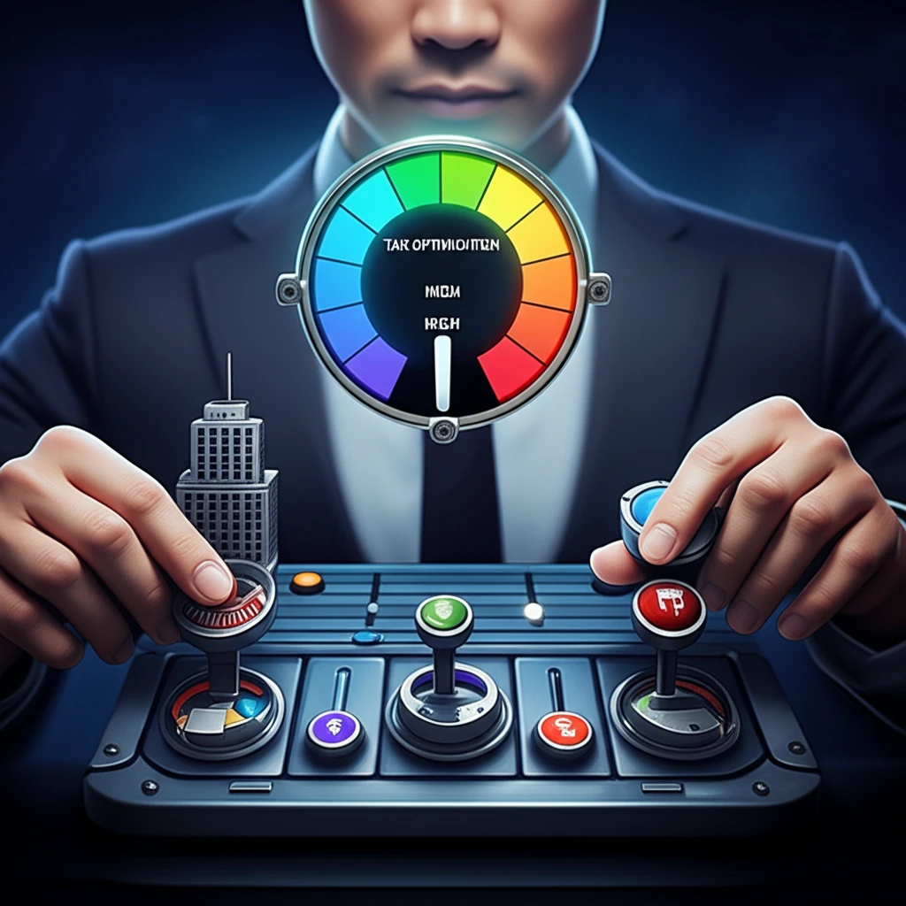 법인세와 개인소득세 통합 관리 그래프 이미지