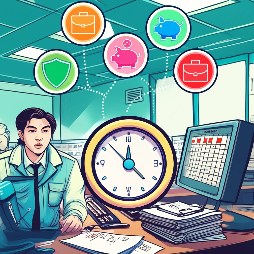 4대 보험 가입 조건 근로 시간표